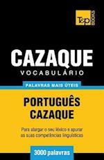 Vocabulario Portugues-Cazaque - 3000 Palavras Mais Uteis