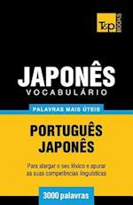 Vocabulario Portugues-Japones - 3000 Palavras Mais Uteis