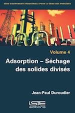 Adsorption - Séchage des solides divisés