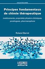 Principes fondamentaux de chimie thérapeutique