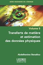 Transferts Matieres Et Est Donnees Physq