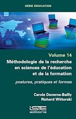 Méthodologie de la recherche en sciences de l'éducation et de la formation