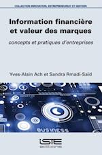 Information financiere et valeur des marques