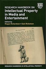 Research Handbook on Intellectual Property in Media and Entertainment