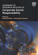 Handbook of Research Methods in Corporate Social Responsibility