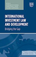 International Investment Law and Development