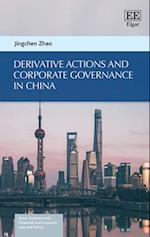 Derivative Actions and Corporate Governance in China