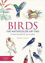 Birds the Watercolor Art Pad
