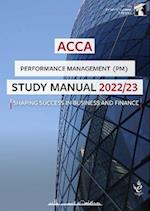 ACCA Performance Management Study Manual 2022/23