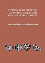 Repertoire de fleurons sur bandeaux de lampes africaines type Hayes II