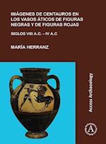 Imagenes de centauros en los vasos aticos de figuras negras y de figuras rojas