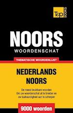 Thematische woordenschat Nederlands-Noors - 9000 woorden