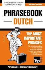 English-Dutch phrasebook and 250-word mini dictionary