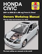 Honda Civic Petrol & Diesel (01 - 05) Haynes Repair Manual