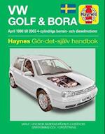 VW Golf IV and Bora (1998 - 2003) Haynes Repair Manual (svenske utgava)