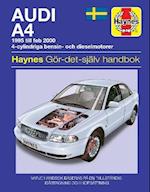 Audi A4 (1995 - Feb 2000) Haynes Repair Manual (svenske utgava)