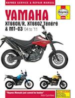 Yamaha XT660 & MT-03 (04 - 11) Haynes Repair Manual