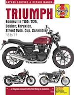 Triumph Bonneville, T100, T120, Bobber, Thruxton, Street Twin, Cup, Scrambler Service & Repair Manual (2016 to 2017)