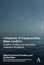 Complexity of Transboundary Water Conflicts