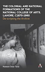 The Colonial and National Formations of the National College of Arts, Lahore, circa 1870s to 1960s