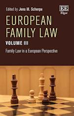 European Family Law Volume III