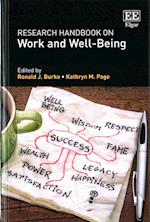 Research Handbook on Work and Well-Being