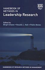 Handbook of Methods in Leadership Research