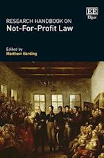 Research Handbook on Not-For-Profit Law