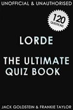 Lorde - The Ultimate Quiz Book