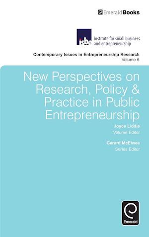 New Perspectives on Research, Policy & Practice in Public Entrepreneurship