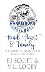 Head, Heart, & Family : A Railers Hockey Novella Collection 