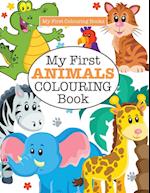 My First ANIMALS Colouring Book ( Crazy Colouring For Kids)