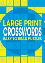 Large Print Crosswords (A4 Puzzles)