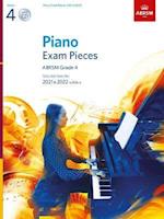 Piano Exam Pieces 2021 & 2022, ABRSM Grade 4, with CD