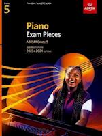 Piano Exam Pieces 2023 & 2024, ABRSM Grade 5