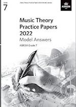 Music Theory Practice Papers Model Answers 2022, ABRSM Grade 7