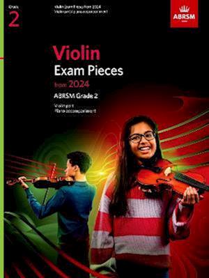 Violin Exam Pieces from 2024, ABRSM Grade 2, Violin Part & Piano Accompaniment