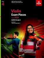 Violin Exam Pieces from 2024, ABRSM Grade 4, Violin Part & Piano Accompaniment