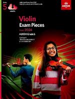 Violin Exam Pieces from 2024, ABRSM Grade 5, Violin Part, Piano Accompaniment & Audio