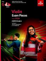 Violin Exam Pieces from 2024, ABRSM Grade 6, Violin Part, Piano Accompaniment & Audio