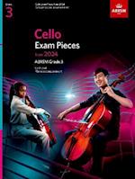 Cello Exam Pieces from 2024, ABRSM Grade 3, Cello Part & Piano Accompaniment