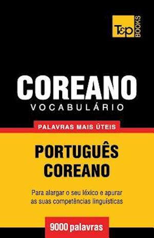 Vocabulário Português-Coreano - 9000 Palavras Mais Úteis