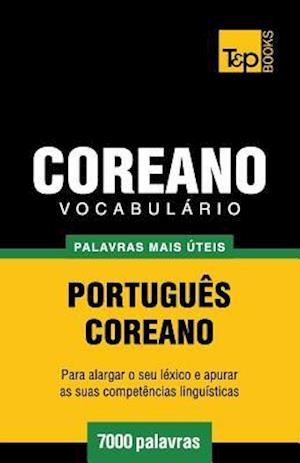 Vocabulário Portuguès-Coreano - 7000 Palavras Mais Úteis