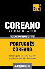 Vocabulário Portuguès-Coreano - 5000 Palavras Mais Úteis