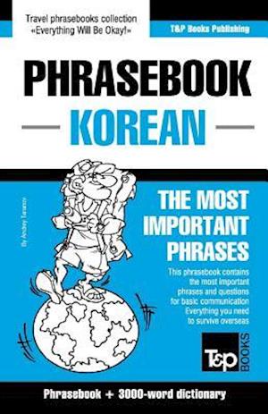 English-Korean phrasebook and 3000-word topical vocabulary