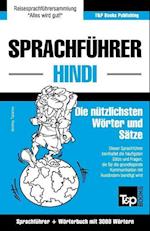 Sprachführer Deutsch-Hindi und thematischer Wortschatz mit 3000 Wörtern