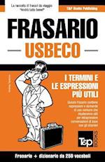 Frasario Italiano-Usbeco e mini dizionario da 250 vocaboli