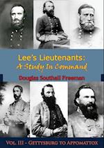 Lee's Lieutenants: A Study In Command