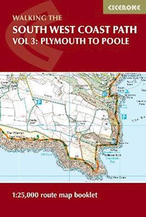 South West Coast Path Map Booklet - Vol 3: Plymouth to Poole