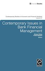 Contemporary Issues in Bank Financial Management